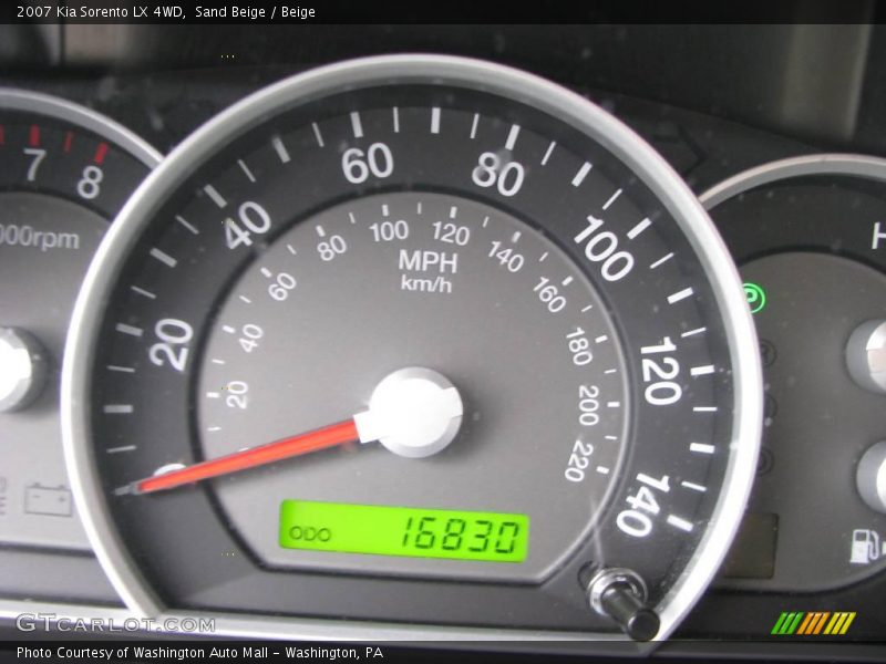 Sand Beige / Beige 2007 Kia Sorento LX 4WD