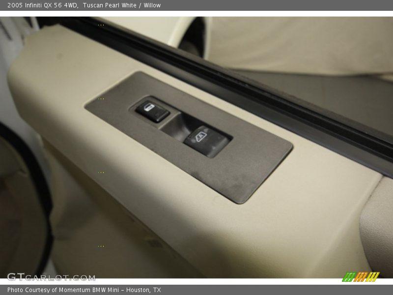 Tuscan Pearl White / Willow 2005 Infiniti QX 56 4WD