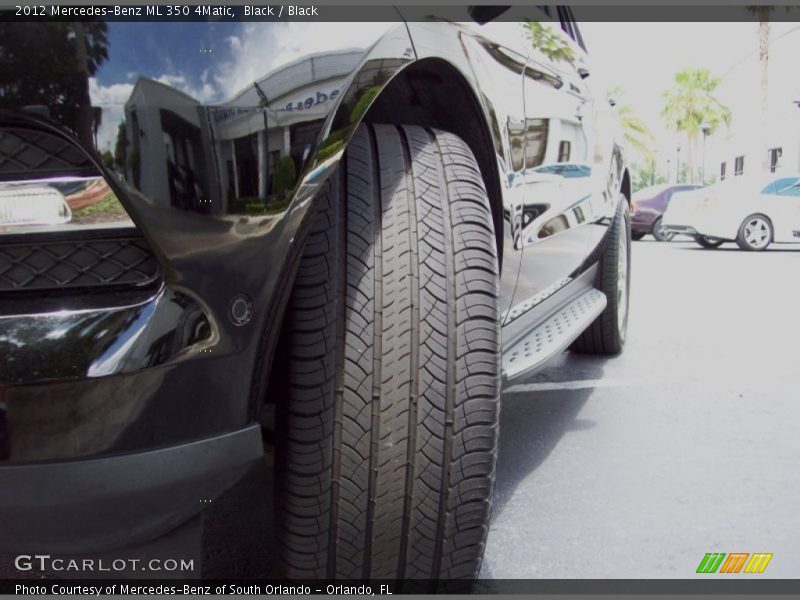 Black / Black 2012 Mercedes-Benz ML 350 4Matic