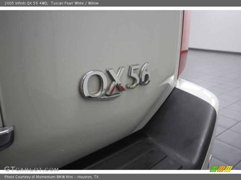 Tuscan Pearl White / Willow 2005 Infiniti QX 56 4WD