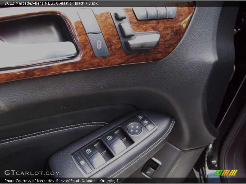 Black / Black 2012 Mercedes-Benz ML 350 4Matic