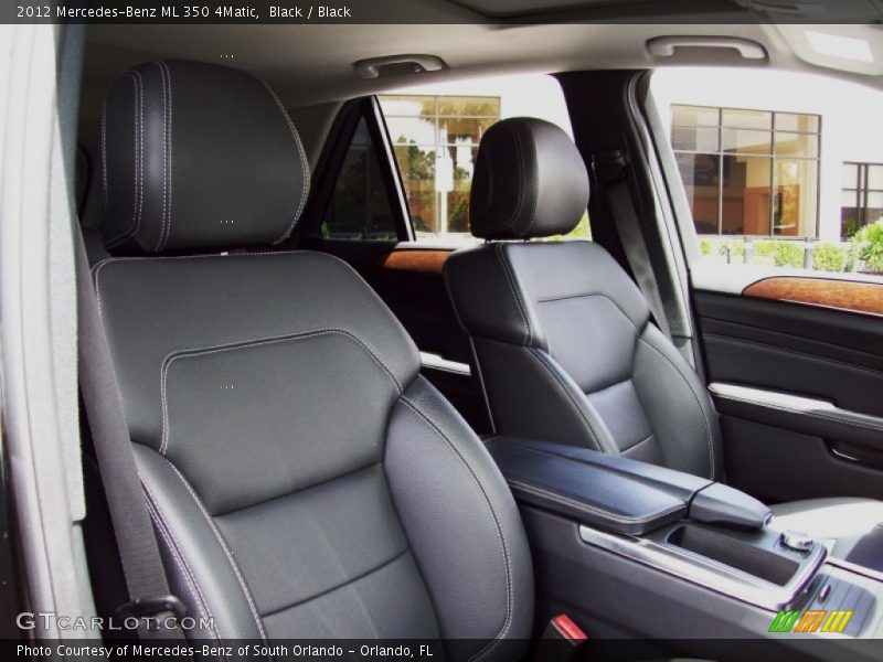 Black / Black 2012 Mercedes-Benz ML 350 4Matic