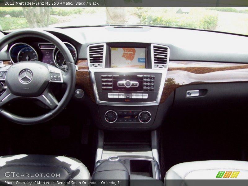 Black / Black 2012 Mercedes-Benz ML 350 4Matic