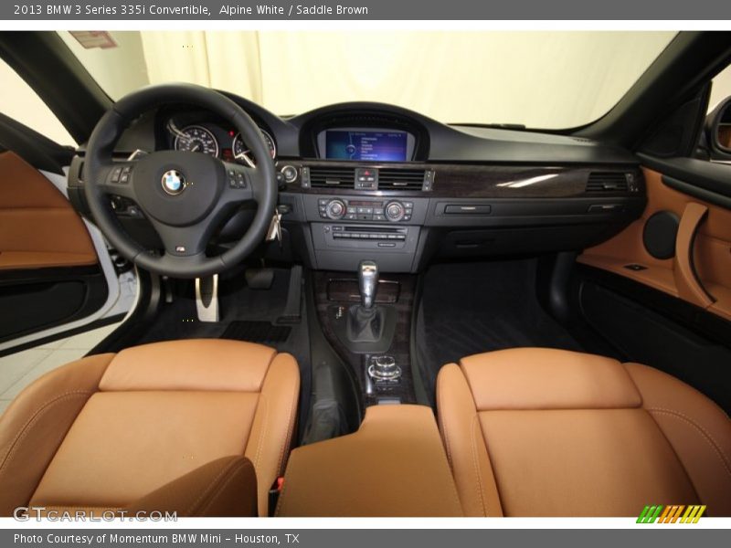 Alpine White / Saddle Brown 2013 BMW 3 Series 335i Convertible