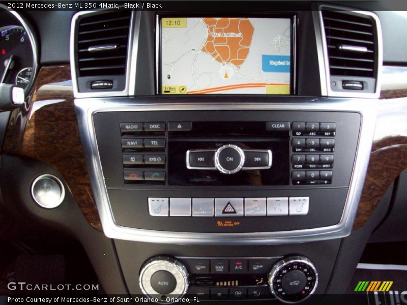 Black / Black 2012 Mercedes-Benz ML 350 4Matic