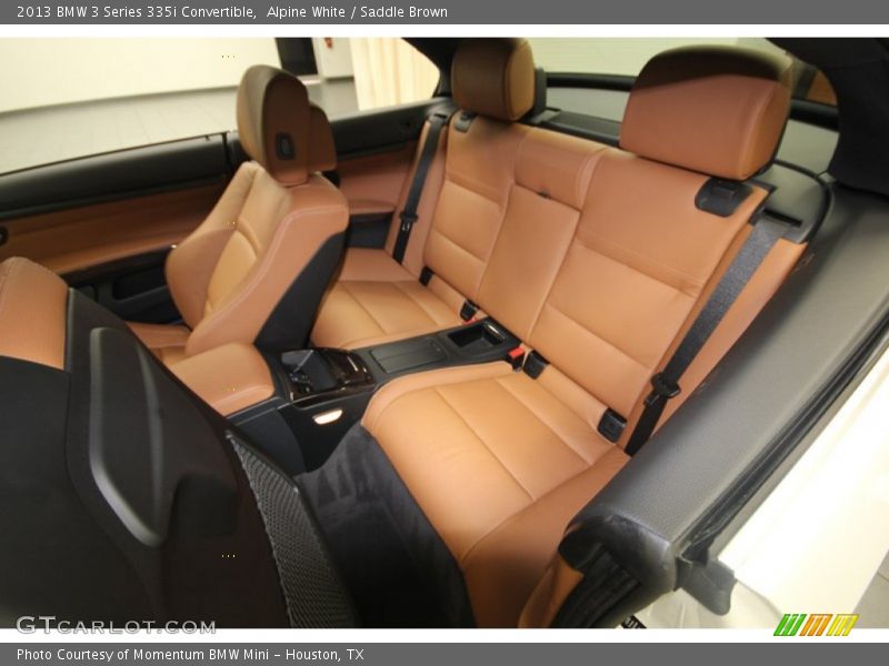 Alpine White / Saddle Brown 2013 BMW 3 Series 335i Convertible