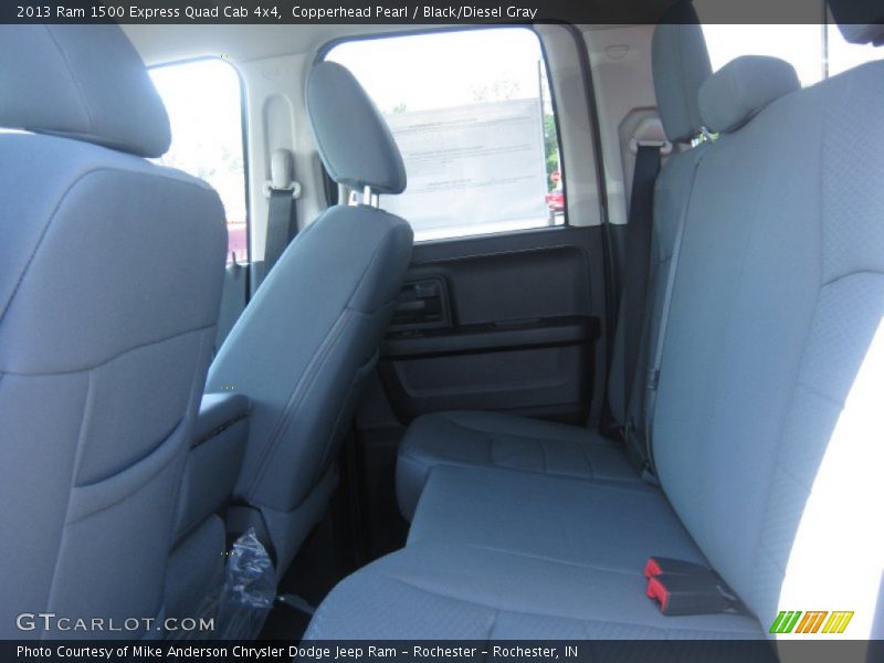 Copperhead Pearl / Black/Diesel Gray 2013 Ram 1500 Express Quad Cab 4x4