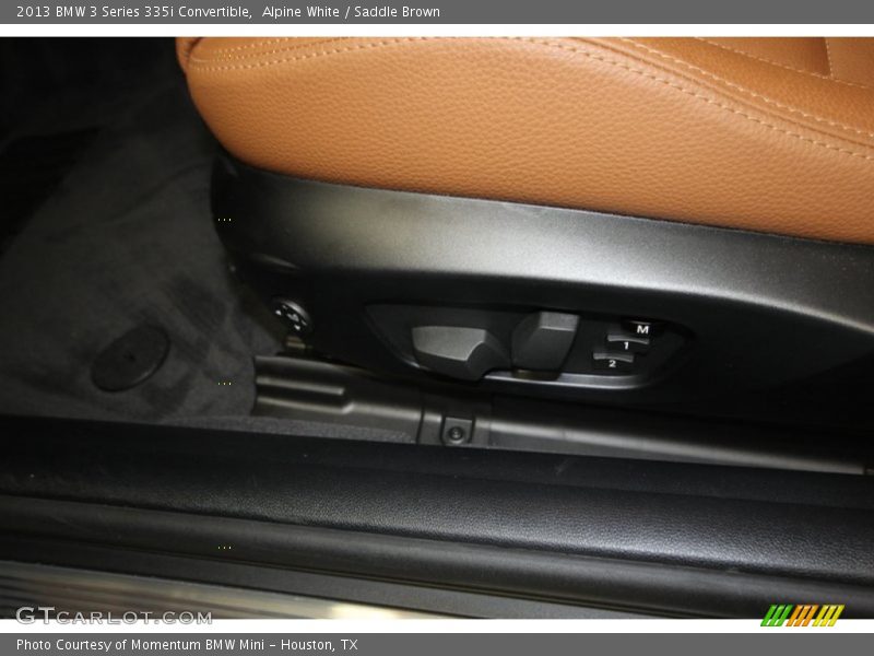 Alpine White / Saddle Brown 2013 BMW 3 Series 335i Convertible