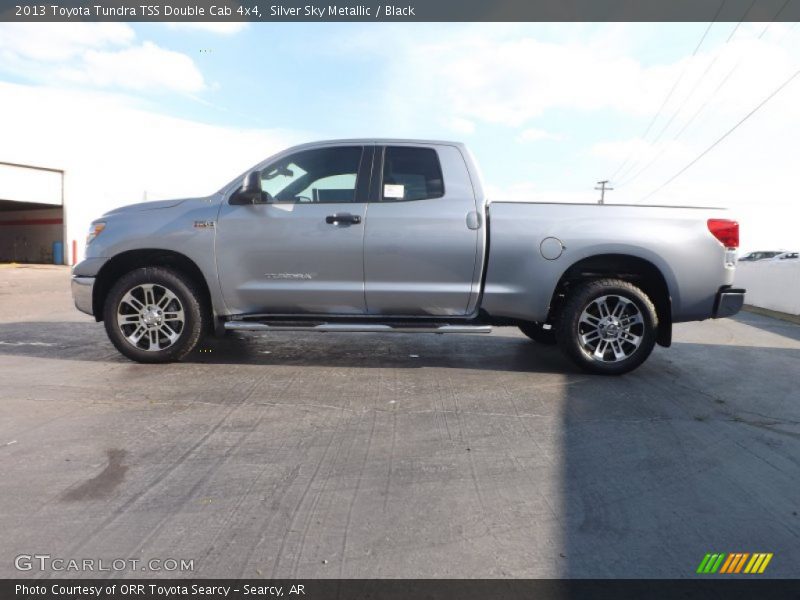 Silver Sky Metallic / Black 2013 Toyota Tundra TSS Double Cab 4x4