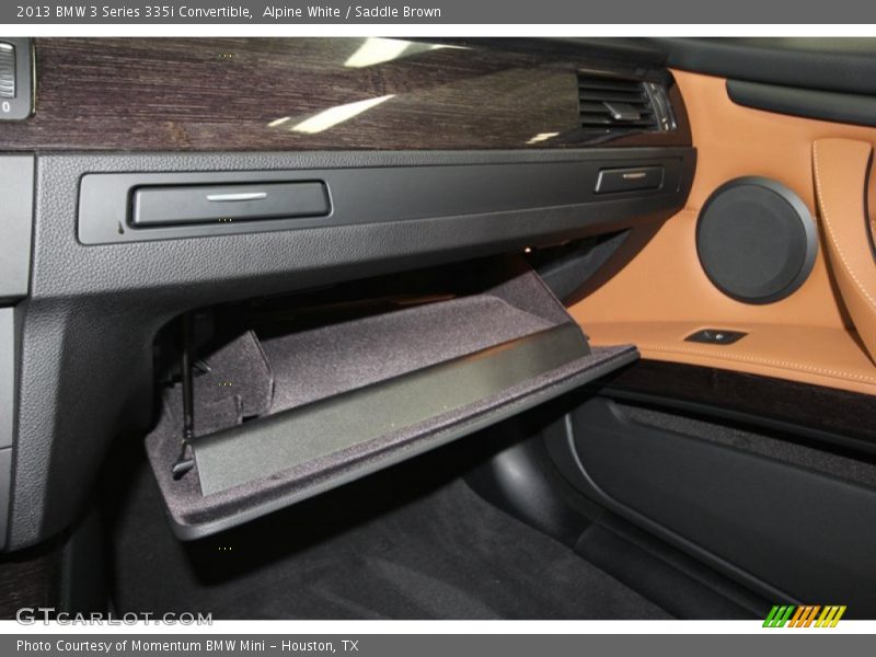 Alpine White / Saddle Brown 2013 BMW 3 Series 335i Convertible