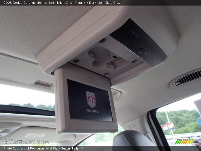 Bright Silver Metallic / Dark/Light Slate Gray 2008 Dodge Durango Limited 4x4