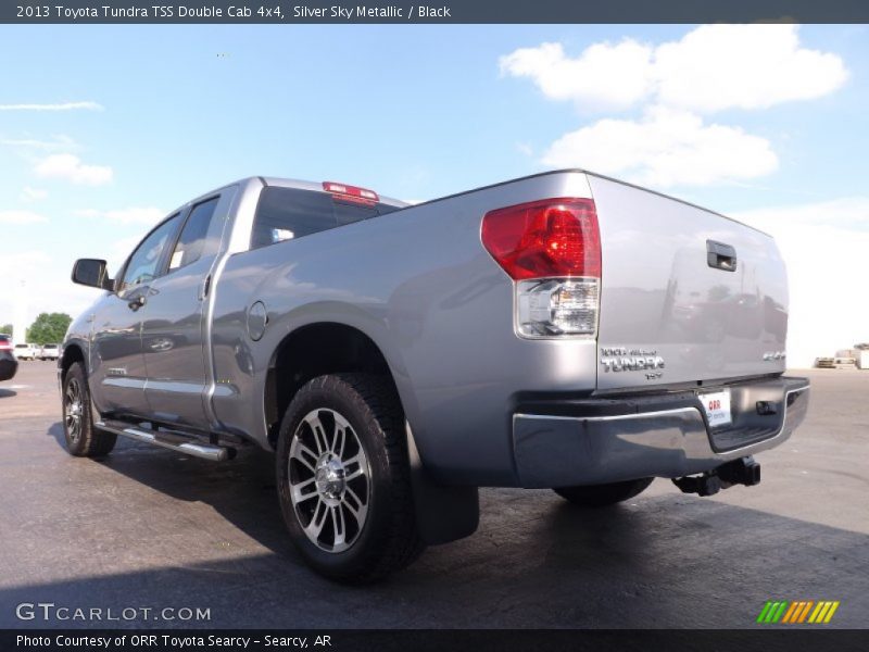 Silver Sky Metallic / Black 2013 Toyota Tundra TSS Double Cab 4x4