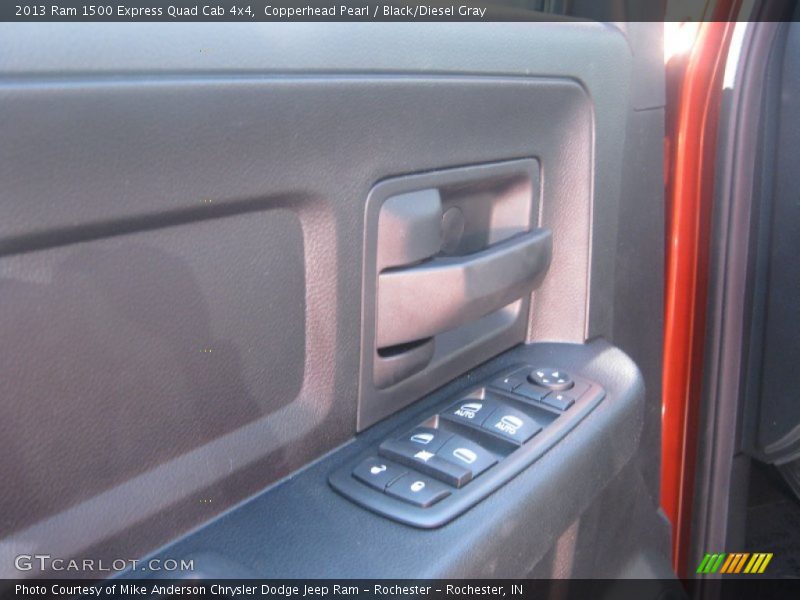 Copperhead Pearl / Black/Diesel Gray 2013 Ram 1500 Express Quad Cab 4x4