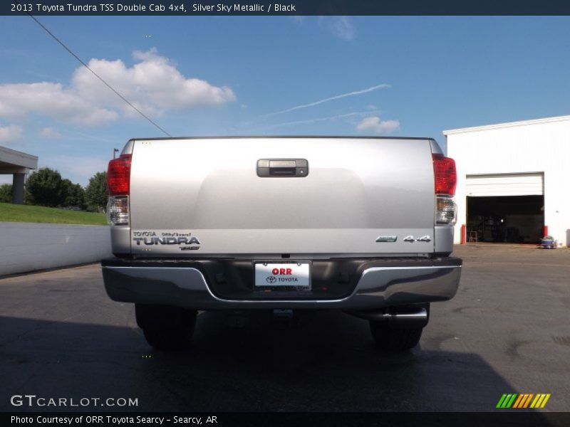 Silver Sky Metallic / Black 2013 Toyota Tundra TSS Double Cab 4x4