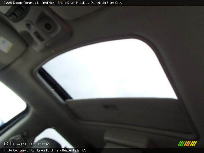 Bright Silver Metallic / Dark/Light Slate Gray 2008 Dodge Durango Limited 4x4