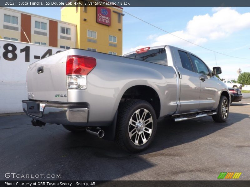 Silver Sky Metallic / Black 2013 Toyota Tundra TSS Double Cab 4x4