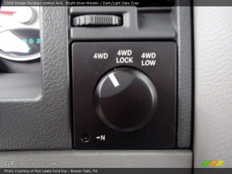 Bright Silver Metallic / Dark/Light Slate Gray 2008 Dodge Durango Limited 4x4