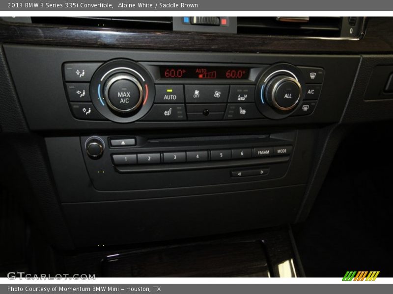 Alpine White / Saddle Brown 2013 BMW 3 Series 335i Convertible