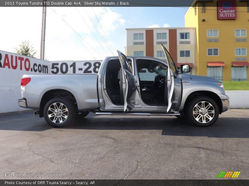 Silver Sky Metallic / Black 2013 Toyota Tundra TSS Double Cab 4x4