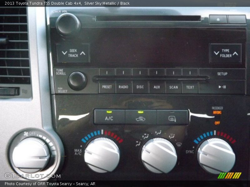 Silver Sky Metallic / Black 2013 Toyota Tundra TSS Double Cab 4x4