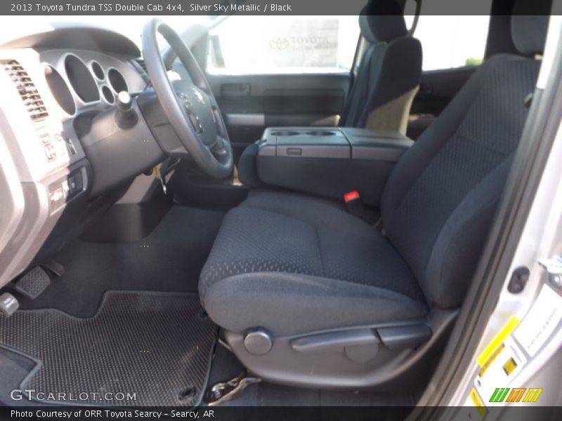 Silver Sky Metallic / Black 2013 Toyota Tundra TSS Double Cab 4x4