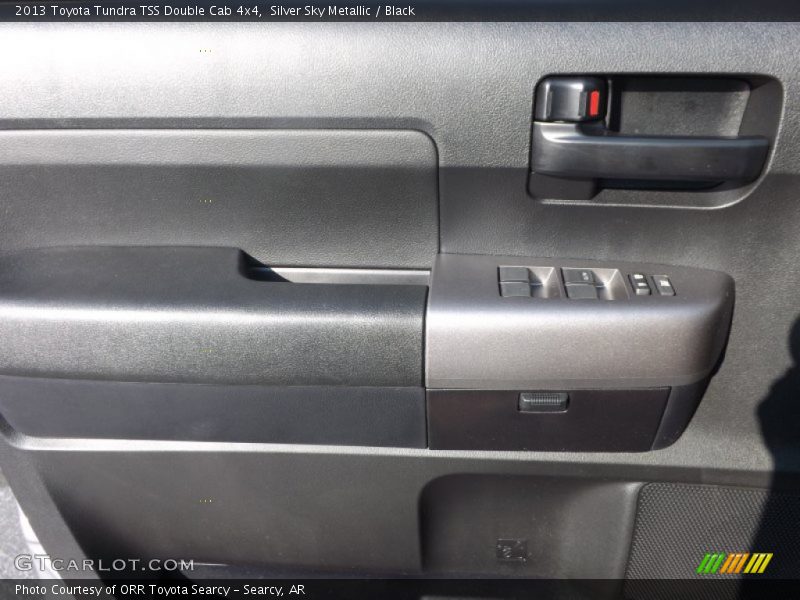 Silver Sky Metallic / Black 2013 Toyota Tundra TSS Double Cab 4x4