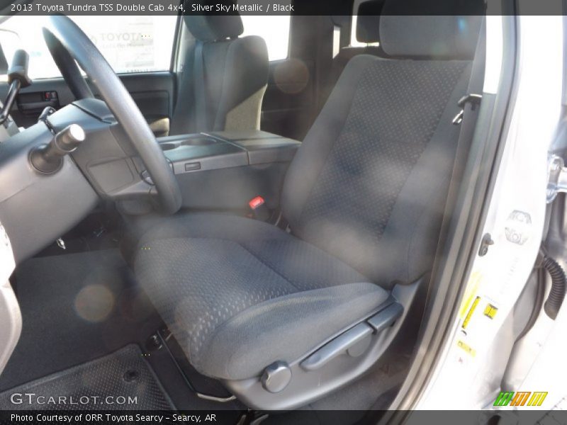 Silver Sky Metallic / Black 2013 Toyota Tundra TSS Double Cab 4x4