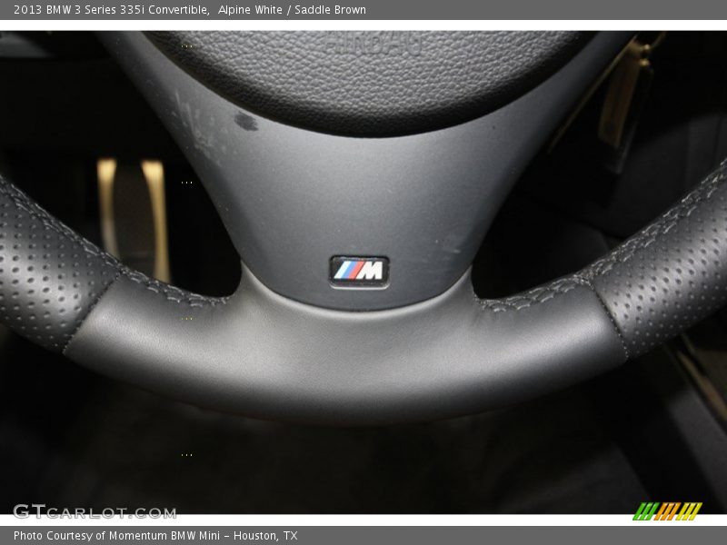 Alpine White / Saddle Brown 2013 BMW 3 Series 335i Convertible