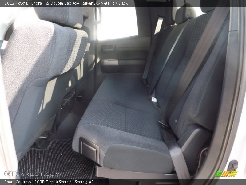 Silver Sky Metallic / Black 2013 Toyota Tundra TSS Double Cab 4x4