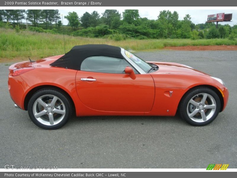  2009 Solstice Roadster Brazen Orange