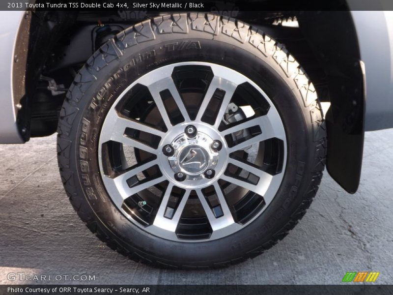 Silver Sky Metallic / Black 2013 Toyota Tundra TSS Double Cab 4x4