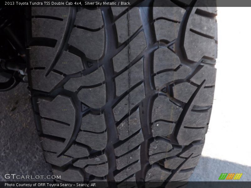 Silver Sky Metallic / Black 2013 Toyota Tundra TSS Double Cab 4x4
