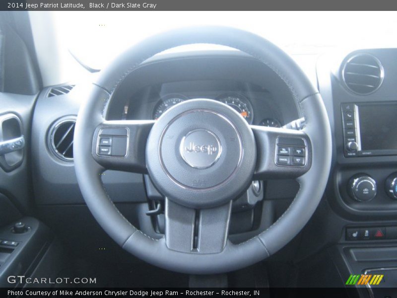 Black / Dark Slate Gray 2014 Jeep Patriot Latitude