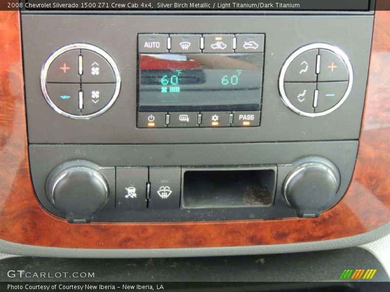 Silver Birch Metallic / Light Titanium/Dark Titanium 2008 Chevrolet Silverado 1500 Z71 Crew Cab 4x4