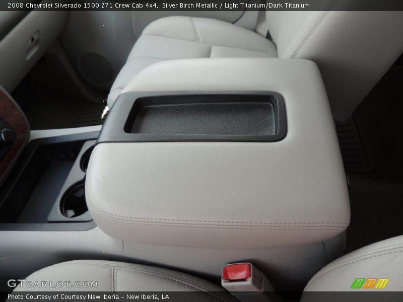 Silver Birch Metallic / Light Titanium/Dark Titanium 2008 Chevrolet Silverado 1500 Z71 Crew Cab 4x4
