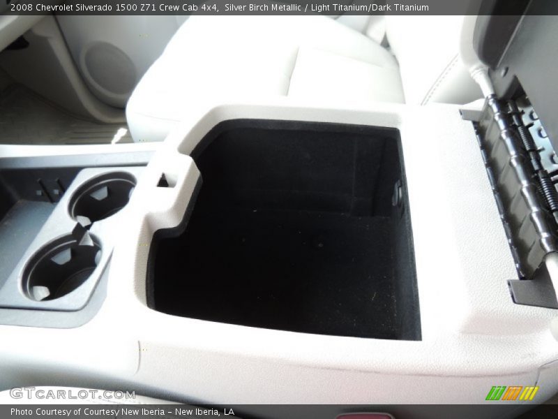 Silver Birch Metallic / Light Titanium/Dark Titanium 2008 Chevrolet Silverado 1500 Z71 Crew Cab 4x4