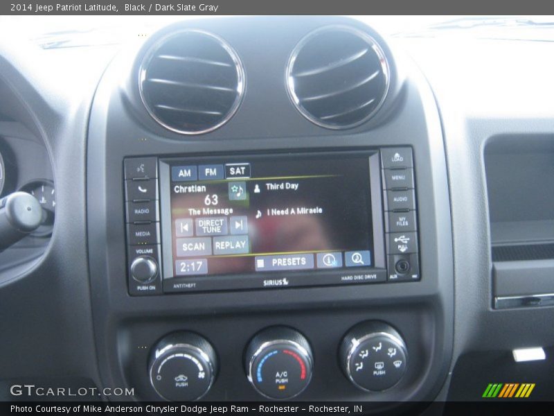 Black / Dark Slate Gray 2014 Jeep Patriot Latitude