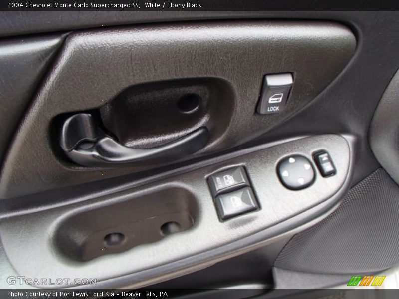 White / Ebony Black 2004 Chevrolet Monte Carlo Supercharged SS