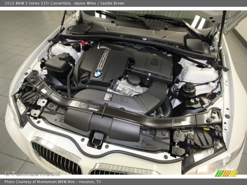 Alpine White / Saddle Brown 2013 BMW 3 Series 335i Convertible