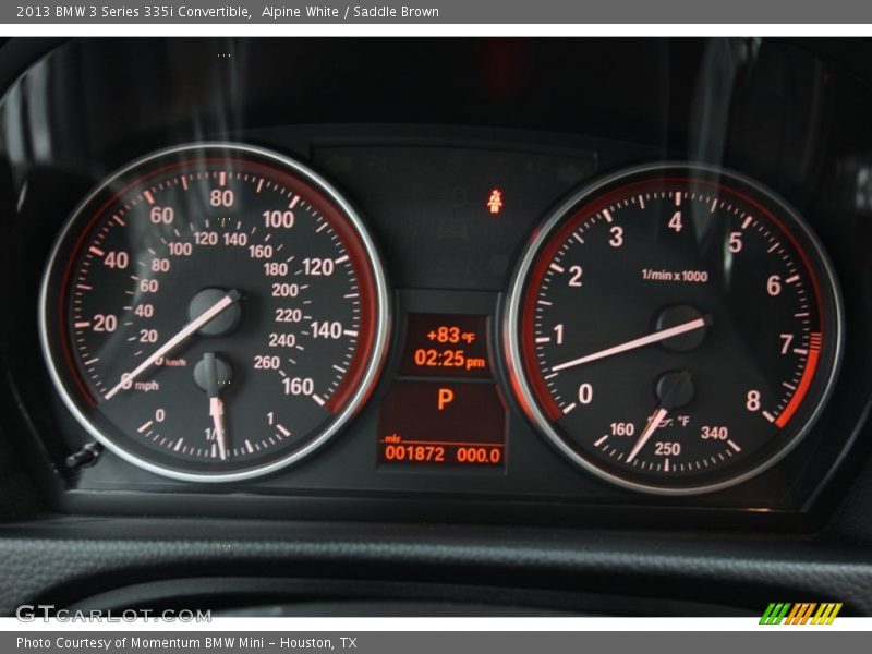 Alpine White / Saddle Brown 2013 BMW 3 Series 335i Convertible
