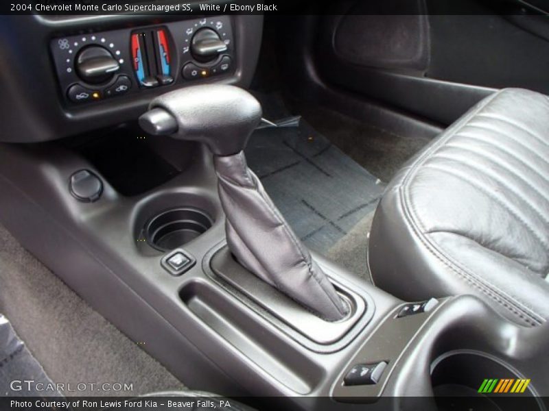 White / Ebony Black 2004 Chevrolet Monte Carlo Supercharged SS