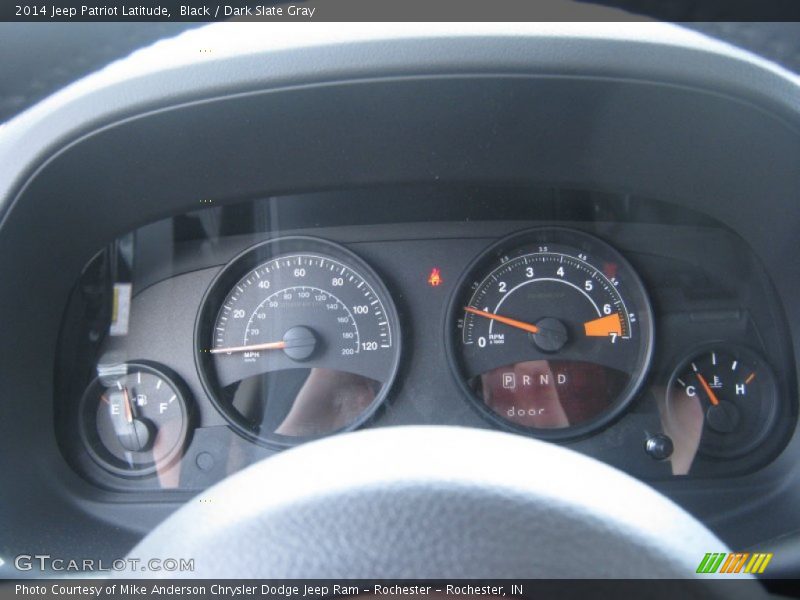 Black / Dark Slate Gray 2014 Jeep Patriot Latitude