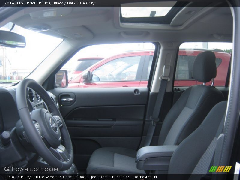 Black / Dark Slate Gray 2014 Jeep Patriot Latitude