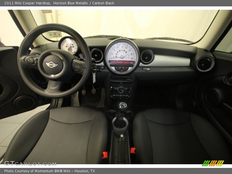 Horizon Blue Metallic / Carbon Black 2011 Mini Cooper Hardtop