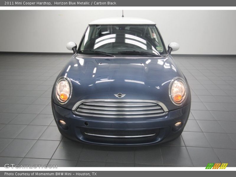 Horizon Blue Metallic / Carbon Black 2011 Mini Cooper Hardtop