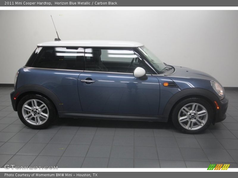 Horizon Blue Metallic / Carbon Black 2011 Mini Cooper Hardtop
