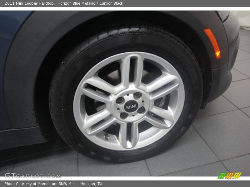 Horizon Blue Metallic / Carbon Black 2011 Mini Cooper Hardtop