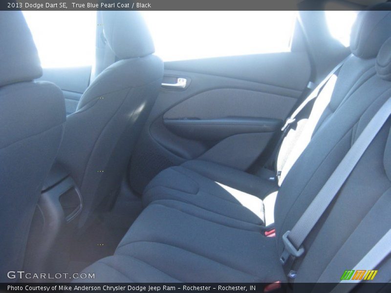 True Blue Pearl Coat / Black 2013 Dodge Dart SE