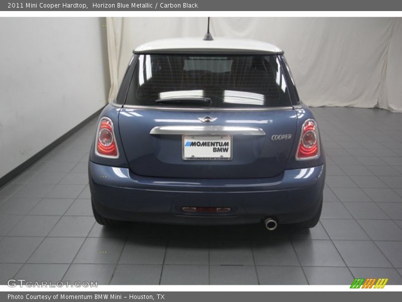 Horizon Blue Metallic / Carbon Black 2011 Mini Cooper Hardtop