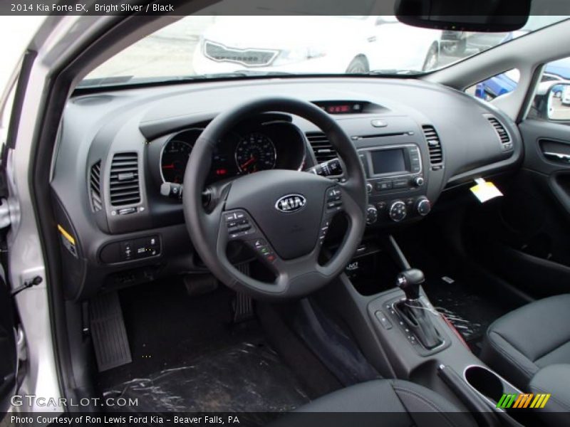 Black Interior - 2014 Forte EX 